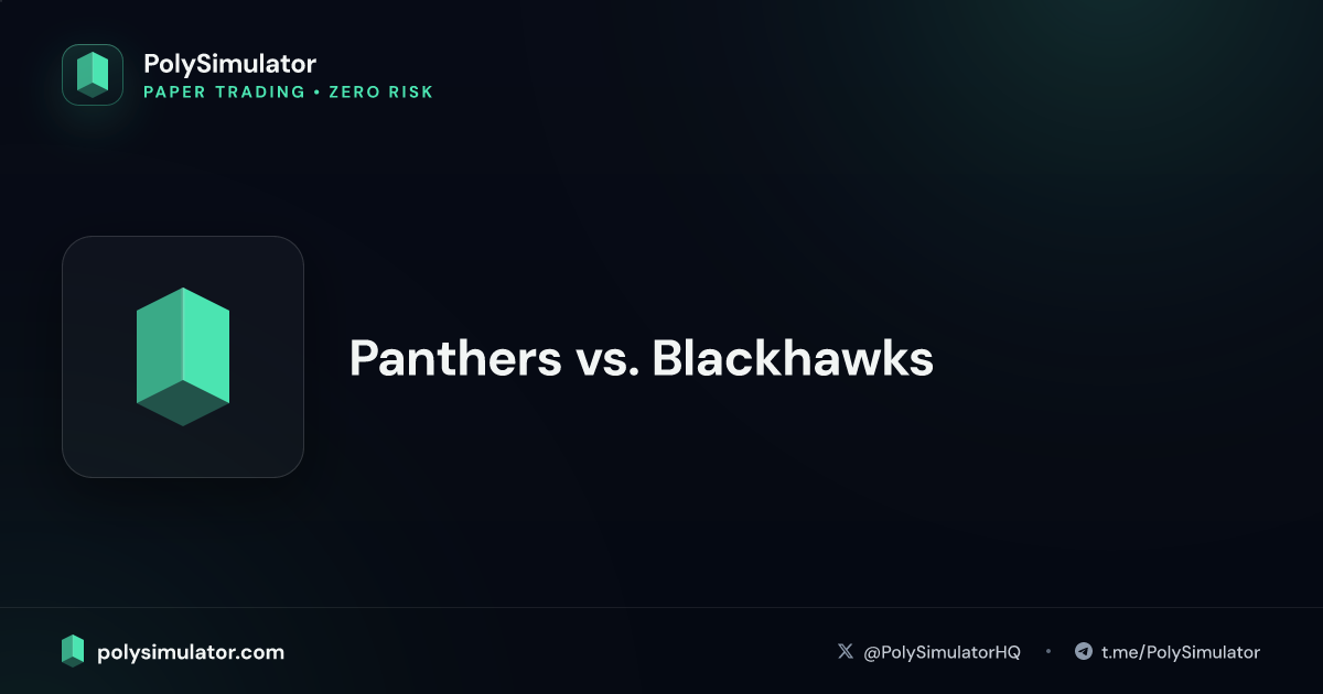 Panthers vs. Blackhawks | PolySimulator