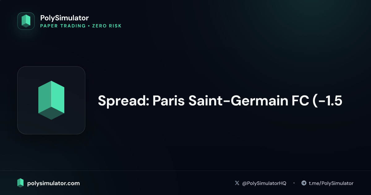 Poly M Console Spread: Paris Saint-Germain FC (-1.5) | PolySimulator